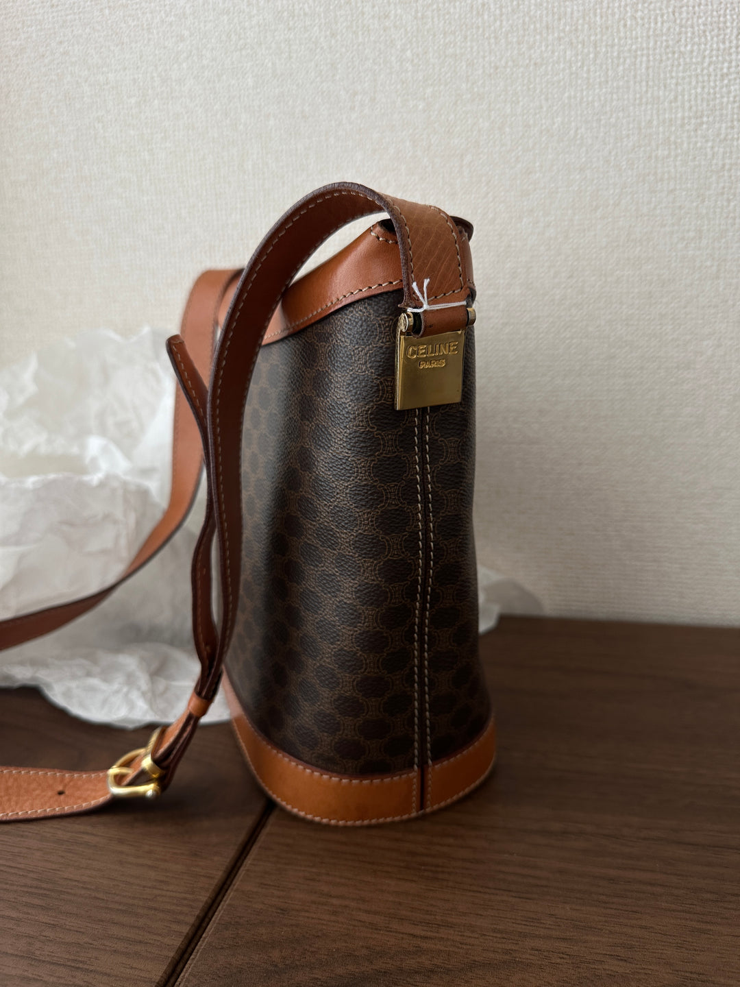 Celine Vintage “Round Fry” Bag 🤎 | Rare Monogram Find ✨
