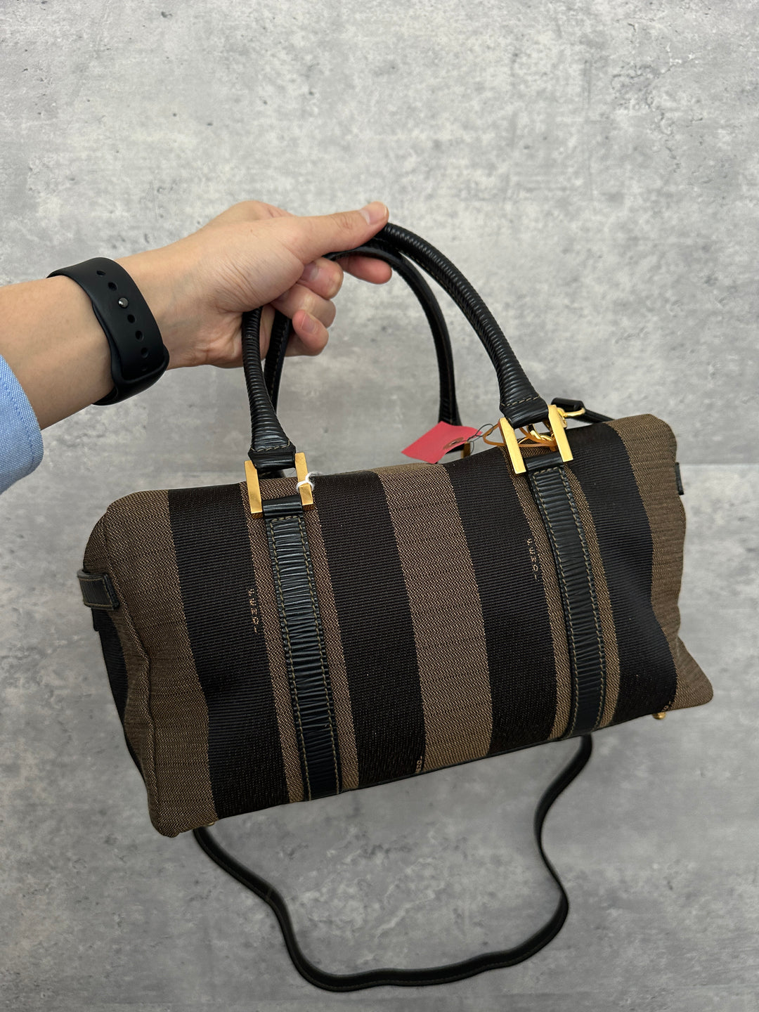 FENDI Vintage Boston Bag 🤎✨ With Original Strap | Excellent Condition