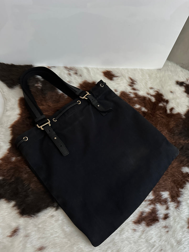 YSL Oversized Canvas Tote🖤 | Effortless Chic Meets Everyday Functionality