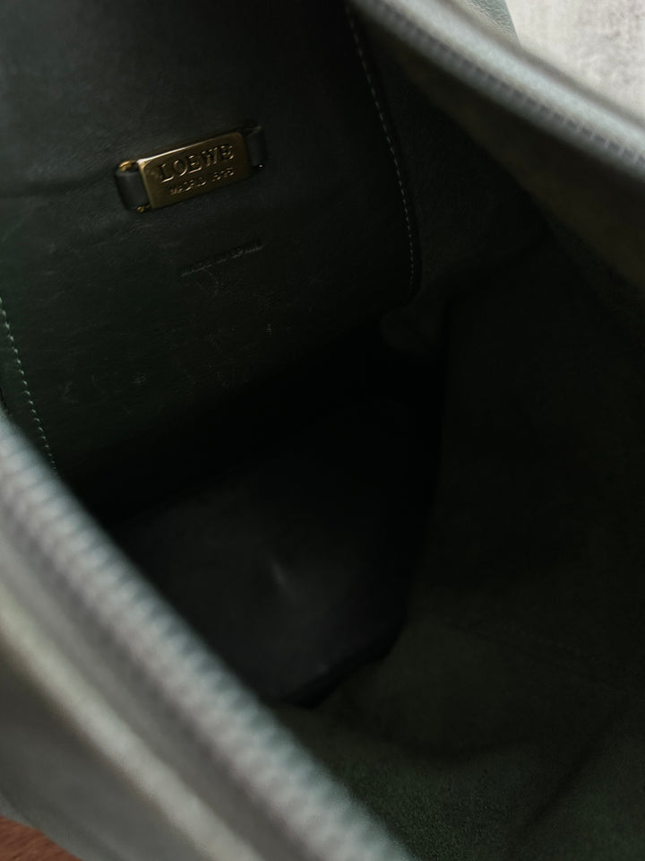 Loewe Vintage Lambskin Backpack 💚 | Soft Luxury, Effortlessly Cool