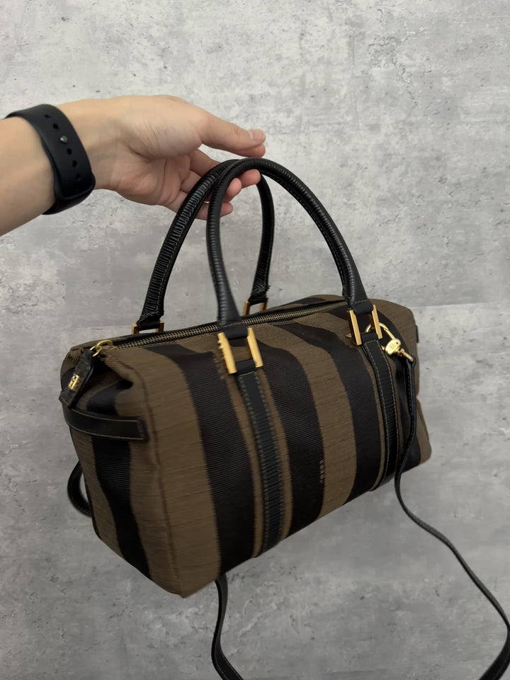 FENDI Vintage Boston Bag 🤎✨ With Original Strap | Excellent Condition