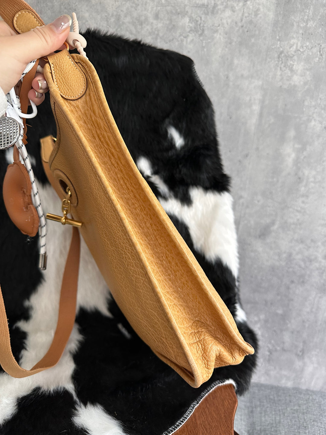 Hermes Evelyn Predecessor 🤍✨ Rare Milk-Tea Color｜Full Set