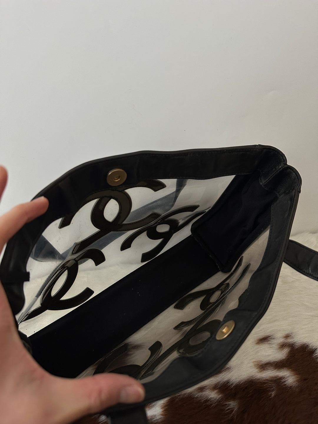 Chanel CC PVC Tote Bag 🖤 (with Sticker)