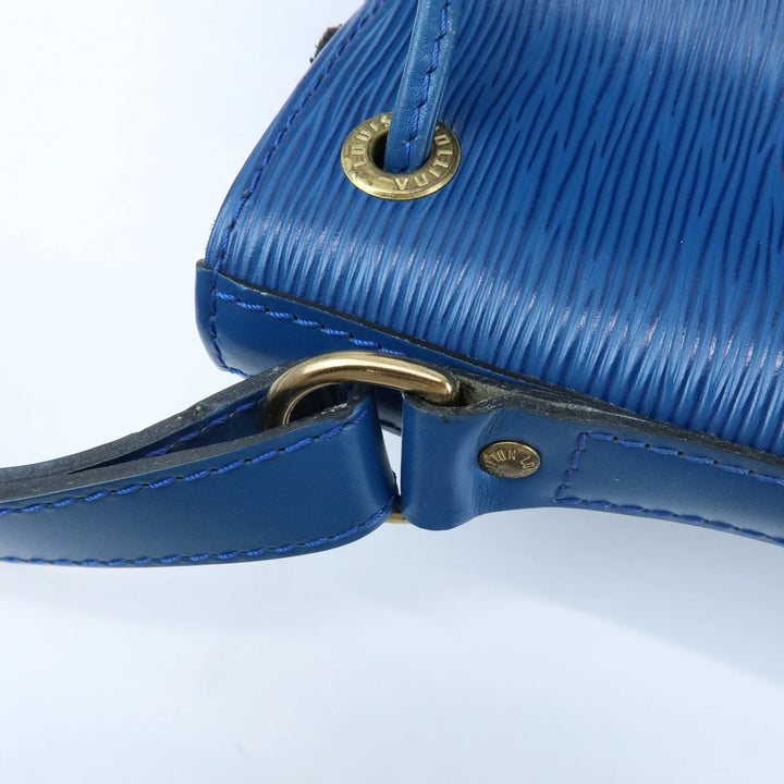 Louis Vuitton Epi Leather Noe Shoulder Bag Toledo Blue M44005