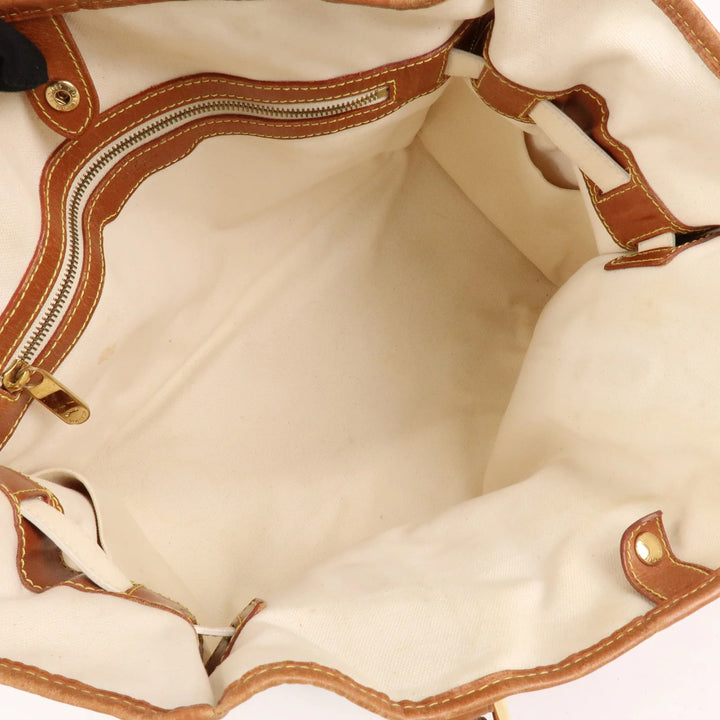 Louis Vuitton Monogram Tisse Sac Rayeur GM Shoulder Bag M56385