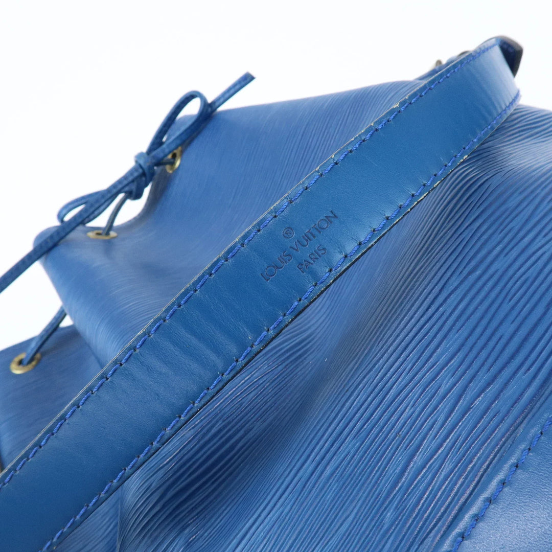 Louis Vuitton Epi Leather Noe Shoulder Bag Toledo Blue M44005