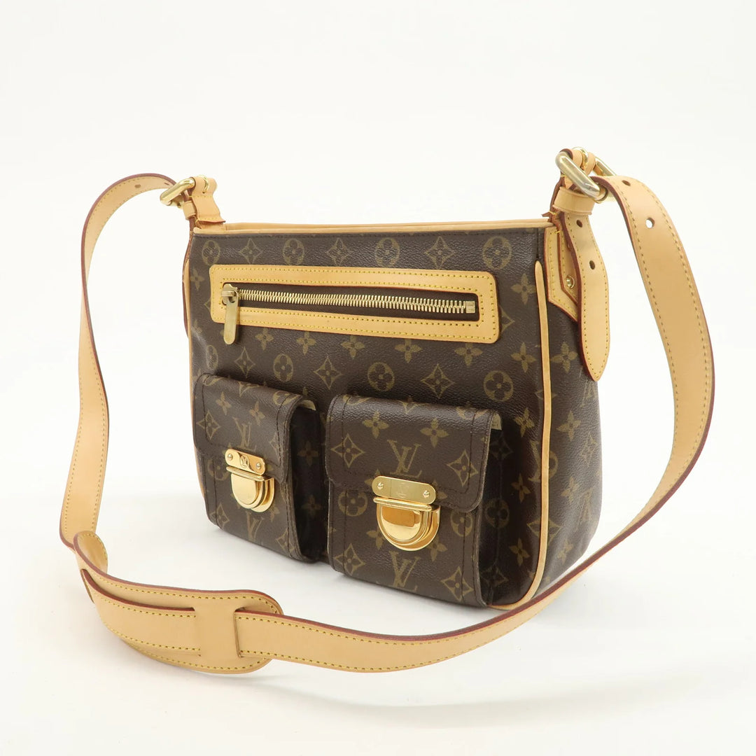 Louis Vuitton Monogram Hudson GM Shoulder Bag Crossbody Bag M40045