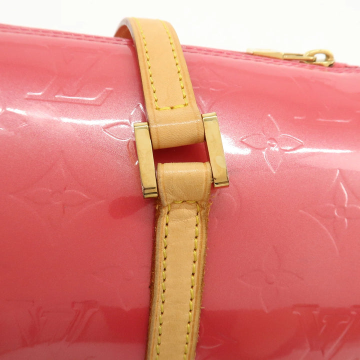 CHANEL Luxury Line COCO Mark Leather Boston Bag Shoulder Bag A31405