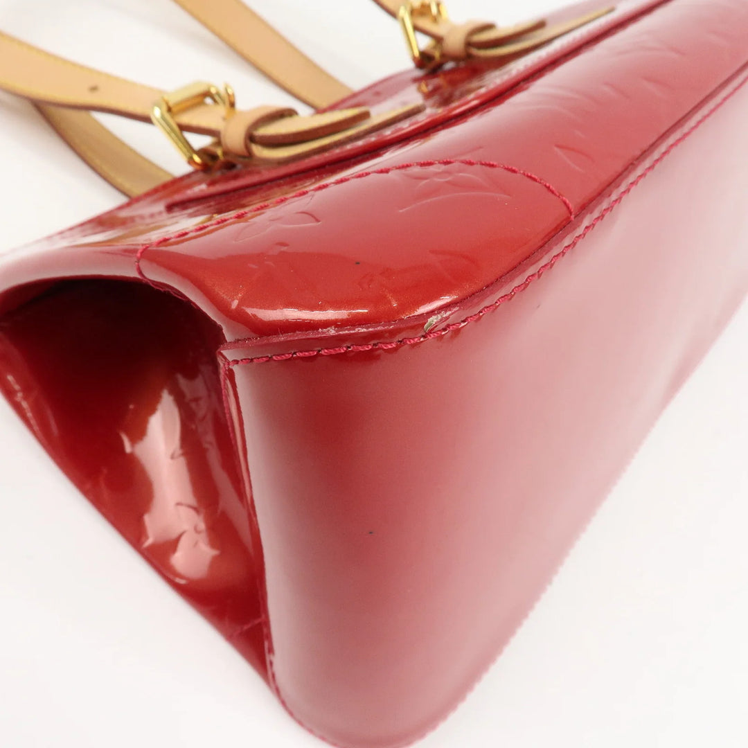 Louis Vuitton Vernis Rosewood Avenue Hand Bag Pomme D'Amour M93507