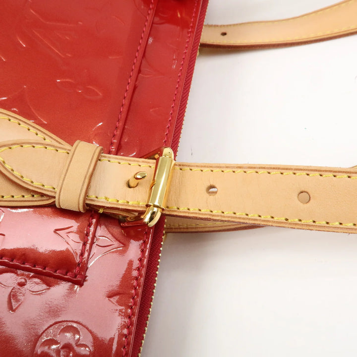 Louis Vuitton Vernis Rosewood Avenue Hand Bag Pomme D'Amour M93507