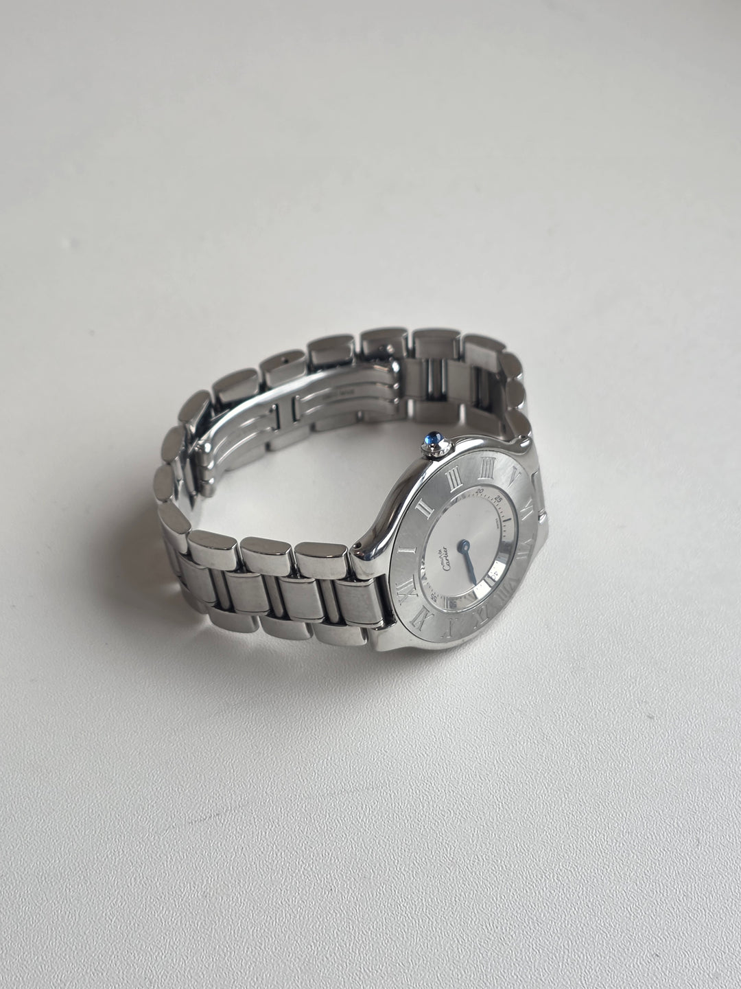 Cartier Must 21 Watch ✨｜Engraved Roman Bezel × Classic Round Case × Iconic Cartier Design