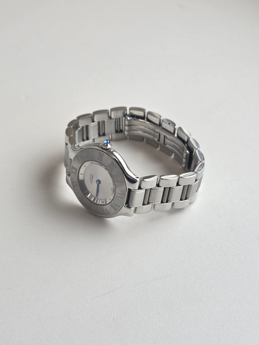 Cartier Must 21 Watch ✨｜Engraved Roman Bezel × Classic Round Case × Iconic Cartier Design