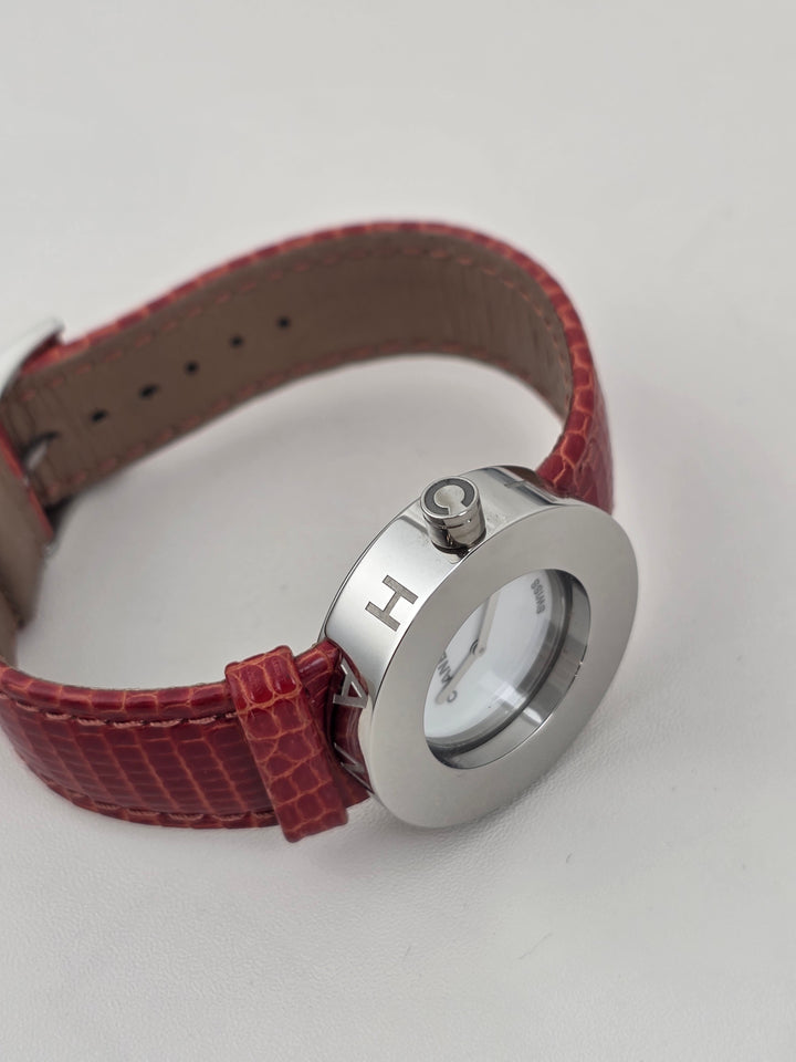 Chanel Logo Round Watch ✨｜Floating Dial Design × Minimal Modern Aesthetic