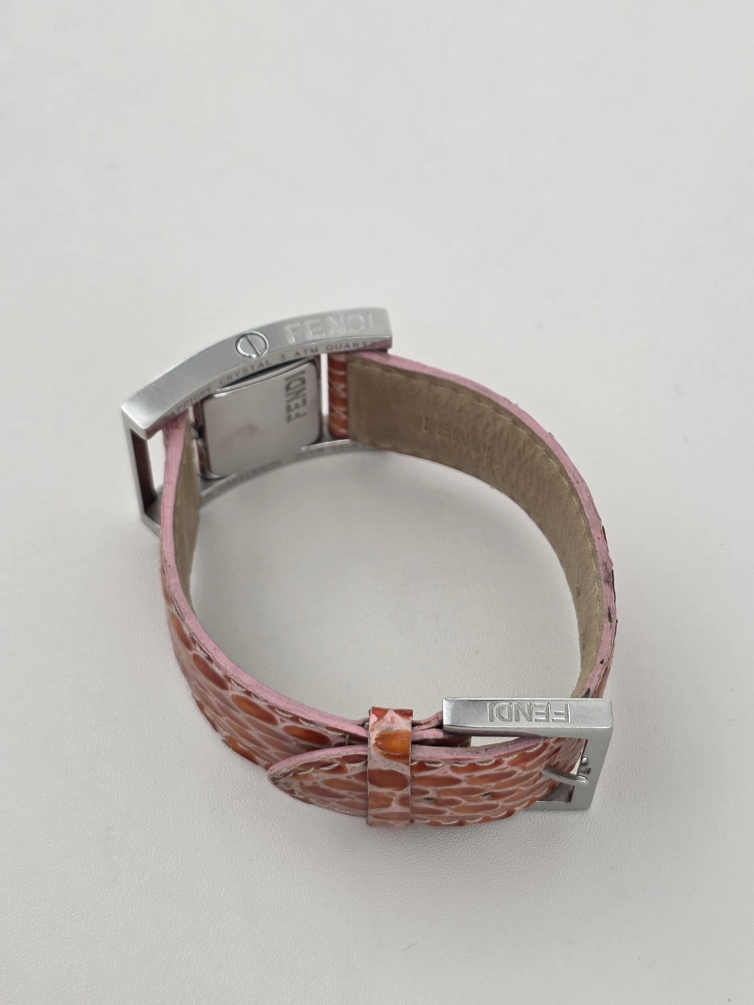 Fendi Flip Case Watch ✨｜Reversible Case Design × Minimal Square Dial × Iconic Functional Detail