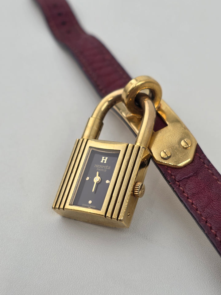 Hermès Kelly Watch ✨｜Iconic Padlock Design × Slim Rectangular Dial × Timeless Heritage Piece