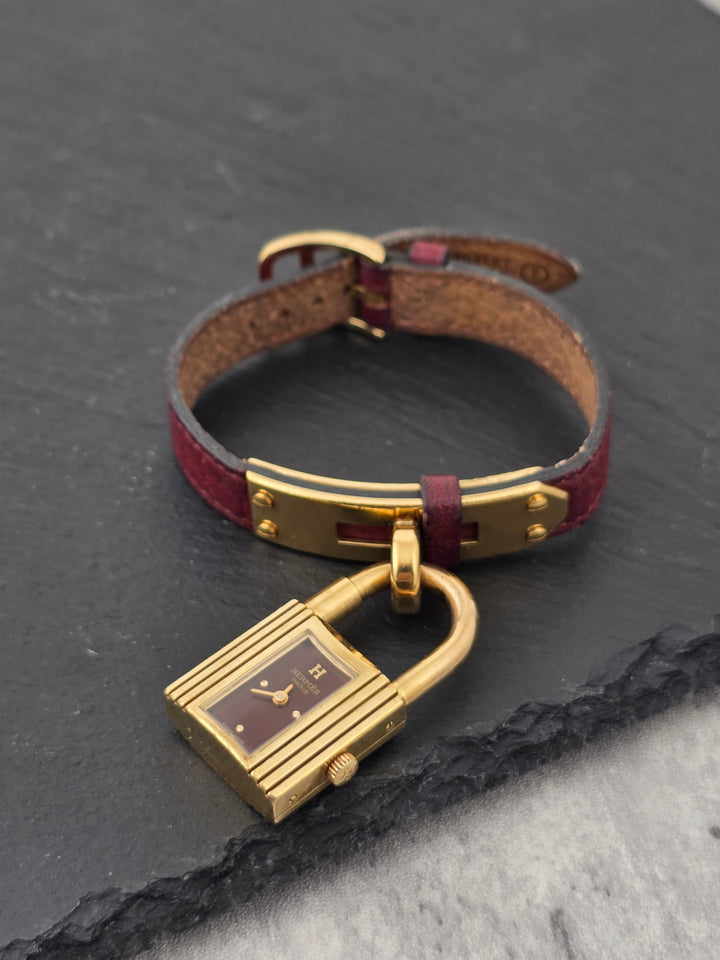 Hermès Kelly Watch ✨｜Iconic Padlock Design × Slim Rectangular Dial × Timeless Heritage Piece