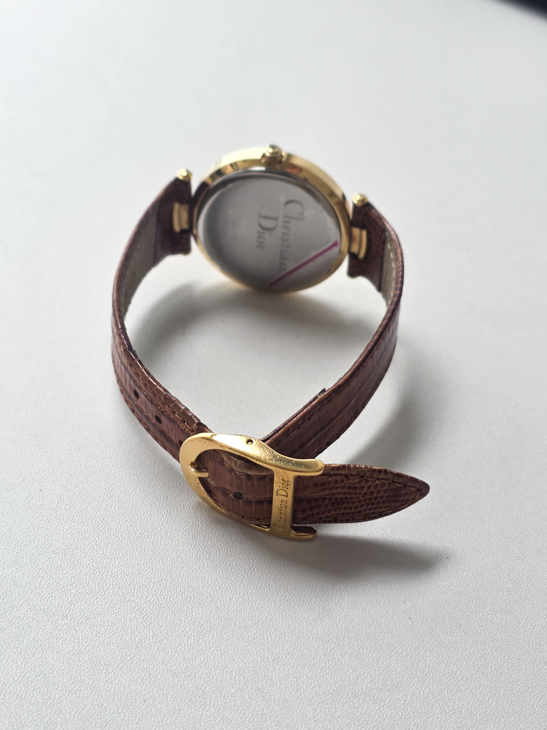 Christian Dior Roman Dial Watch ✨｜Classic Round Case × Roman Numerals × Timeless Elegant Design