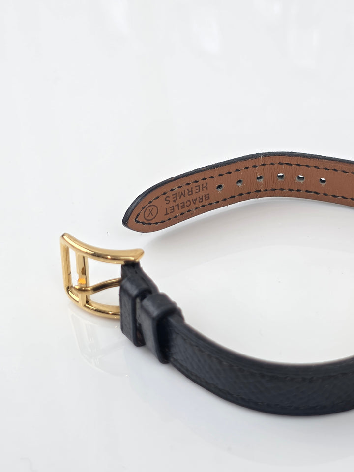 Hermès Kelly Watch ✨｜Iconic Padlock Design × Black Dial × Classic Leather Strap