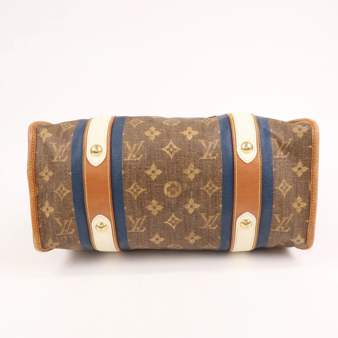 Louis Vuitton Monogram Tisse Sac Rayeur GM Shoulder Bag M56385