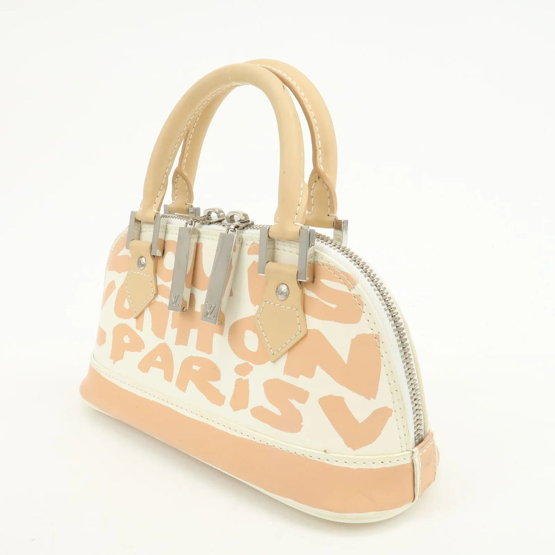 Louis Vuitton Monogram Vernis Bedford Hand Bag Framboise M9133F