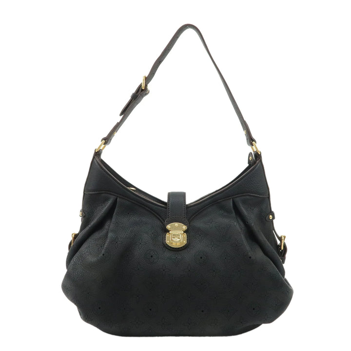 Louis Vuitton Monogram Mahina XS Shoulder Bag Black M95660 Used