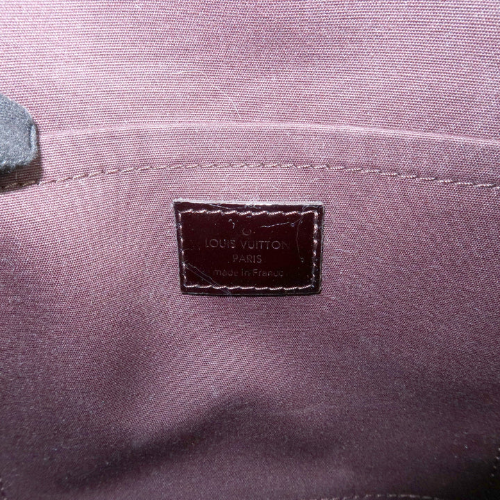 Louis Vuitton Vernis Leather Rodeo Drive Hand Bag Amarante M93598