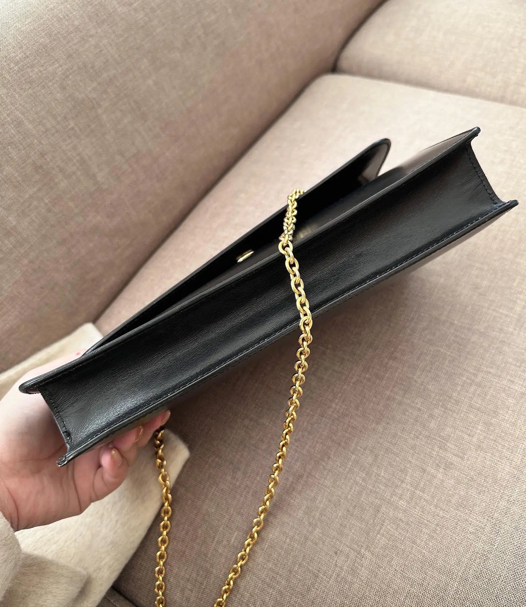 CELINE Black & Gold “Globe Coin” Clasp Bag｜2-in-1 Vintage Elegance ✨🤍