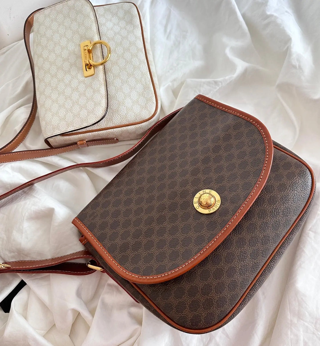 CELINE Monogram “Planet” Crossbody/Shoulder Bag｜Rare Monogram × Spacious Everyday Luxury ✨