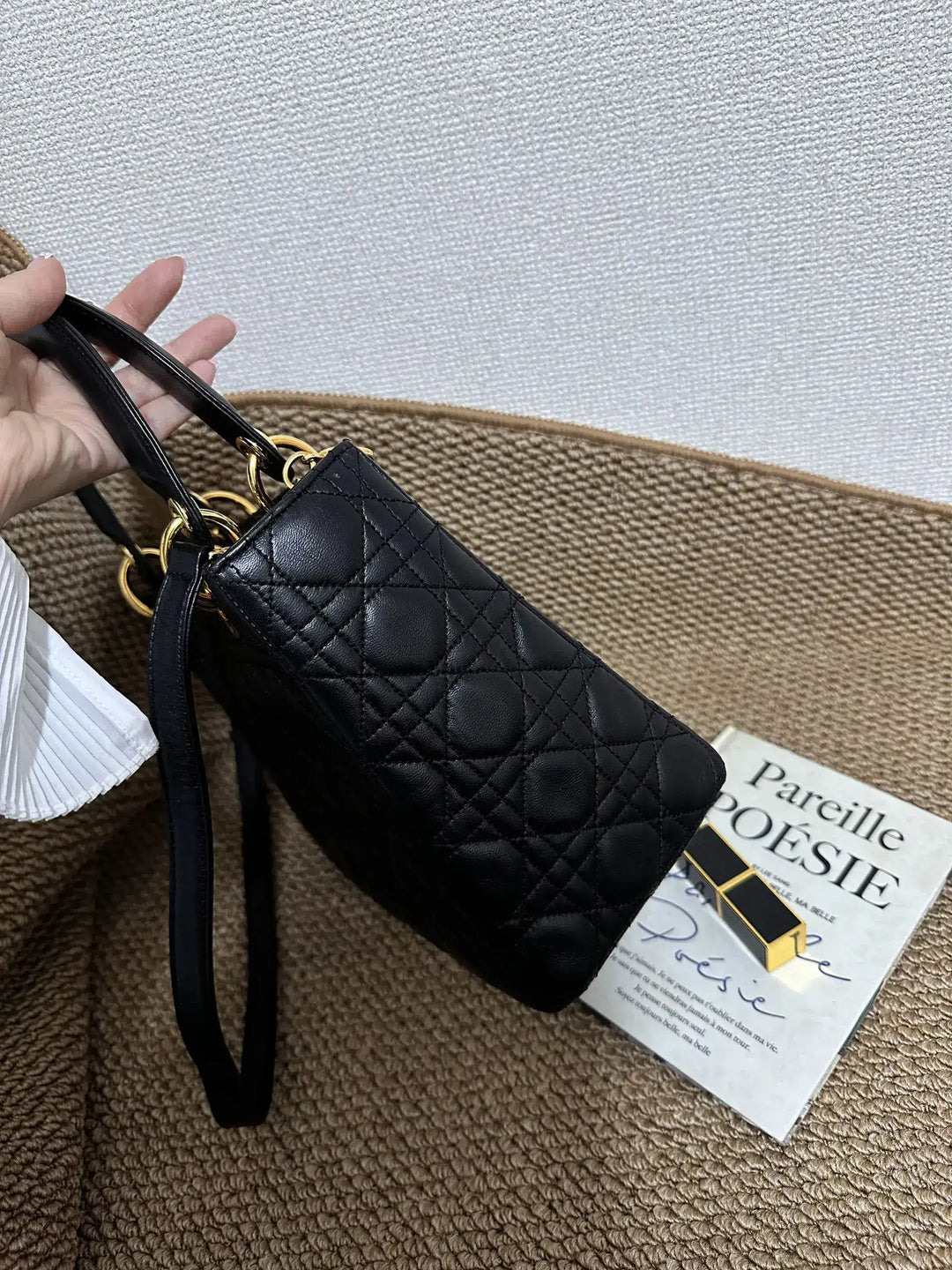 DIOR Lady Dior Lambskin Handbag（Black × Gold Hardware）｜Timeless Icon × Collector’s Gem 🖤✨