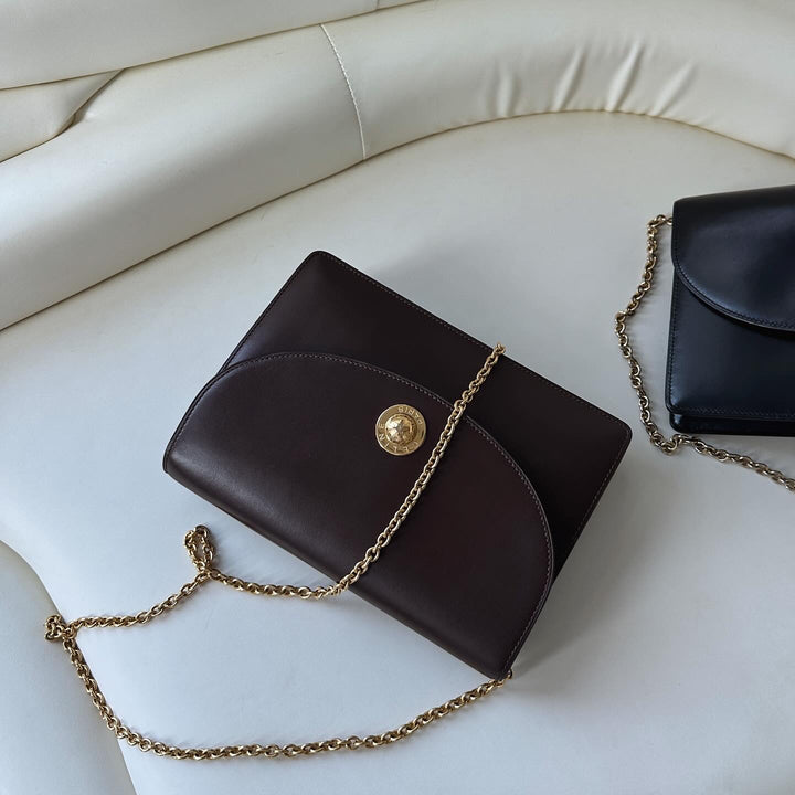 CELINE& Starball Chain Shoulder Bag｜Chocolate Brown Elegance × Versatile Styling 🐻🥐