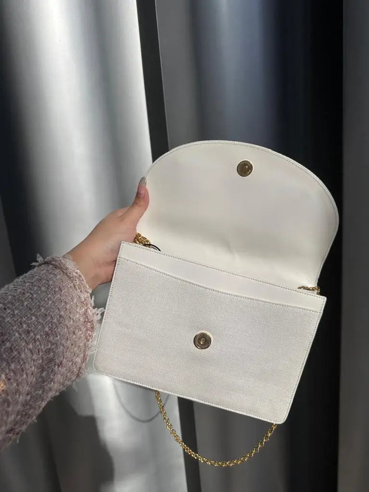 CELINE White Denim “Globe Coin” Bag｜Ultra-Rare Triple-Style Vintage Find ✨🤍