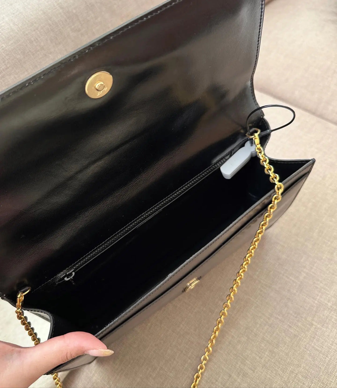 CELINE Black & Gold “Globe Coin” Clasp Bag｜2-in-1 Vintage Elegance ✨🤍