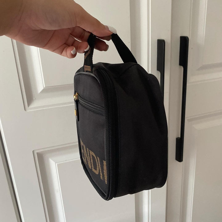 FENDI Egg-Shaped Handbag（Black Nylon）｜Compact Charm × Gender-Neutral Style 🖤✨