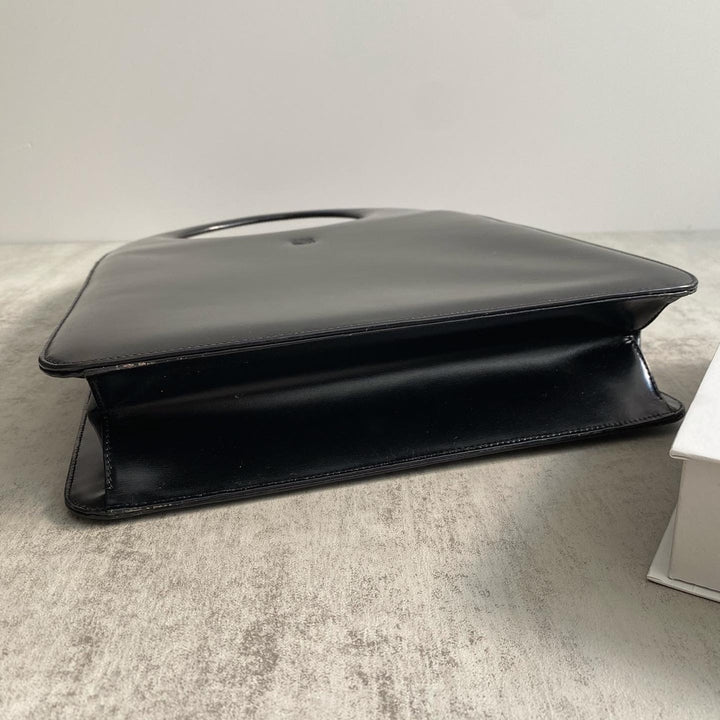 LOEWE Black Museum Handbag｜Rare Architectural Icon in Sleek Black Leather 🖤 Statement Elegance &  Everyday Function