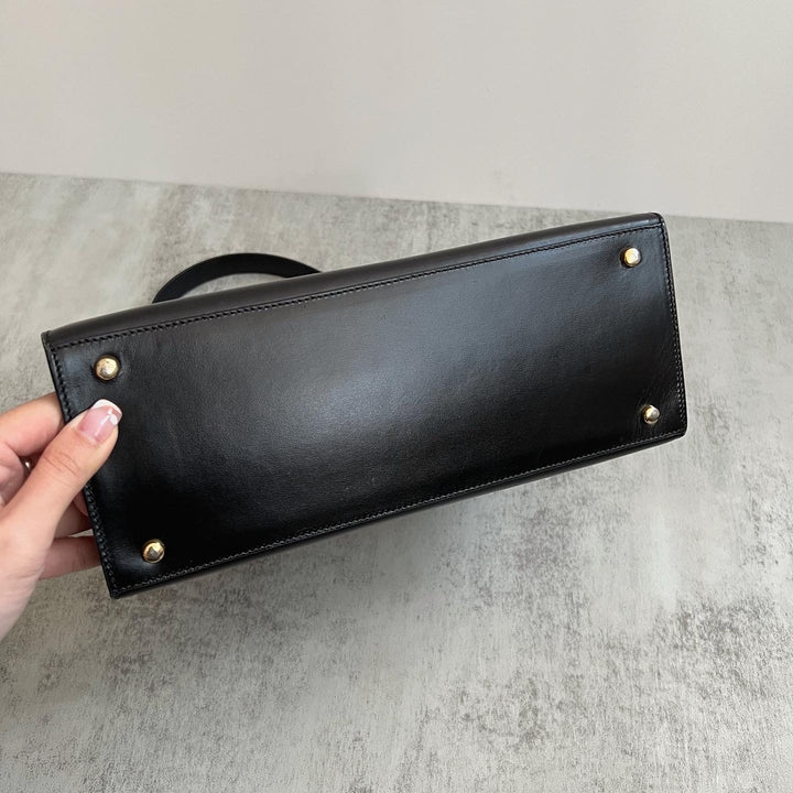 CELINE Horseshoe Buckle Large Tote（Black）｜Minimal Chic × Functional Elegance 🖤✨