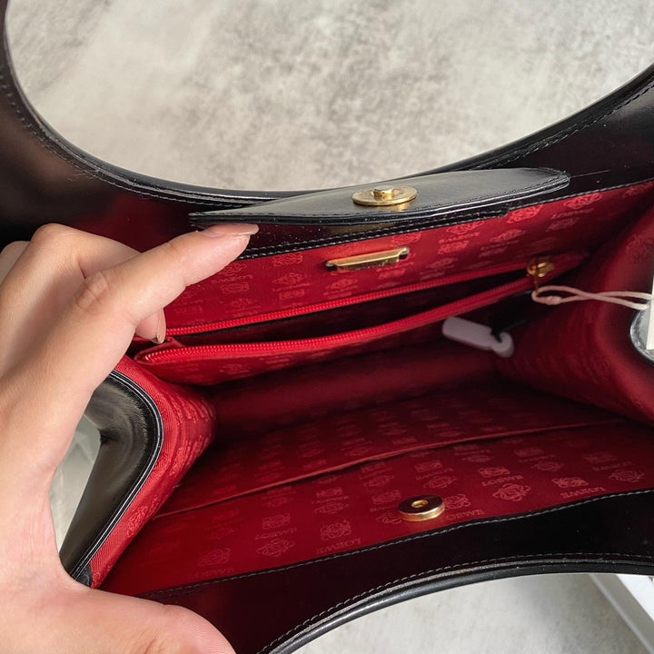 LOEWE Black Museum Handbag｜Rare Architectural Icon in Sleek Black Leather 🖤 Statement Elegance &  Everyday Function