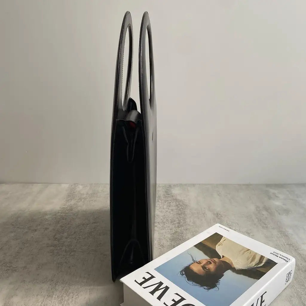 LOEWE Black Museum Handbag｜Rare Architectural Icon in Sleek Black Leather 🖤 Statement Elegance &  Everyday Function