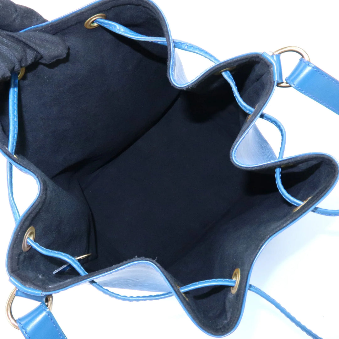 Louis Vuitton Epi Leather Noe Shoulder Bag Toledo Blue M44005