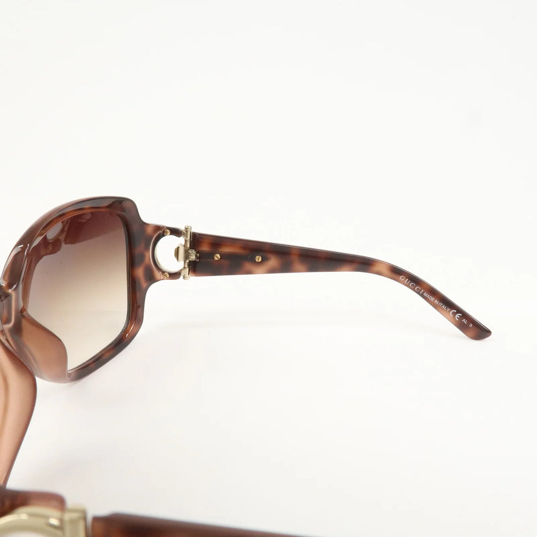 GUCCI Horsebit Plastic Metal Sunglasses GG 3115/F/S 61□15 115