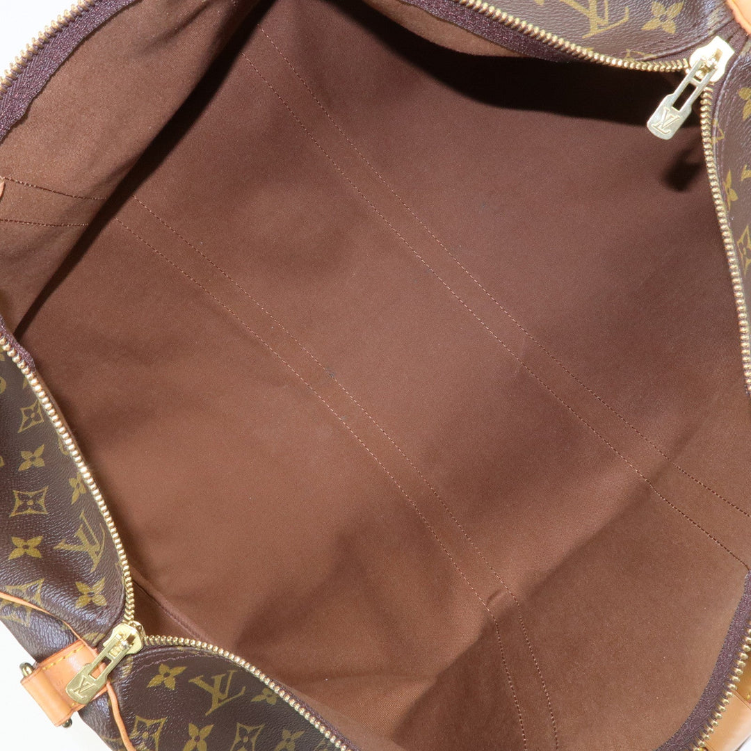 Louis Vuitton Monogram Keep All Bandouliere 55 Boston Bag M41414