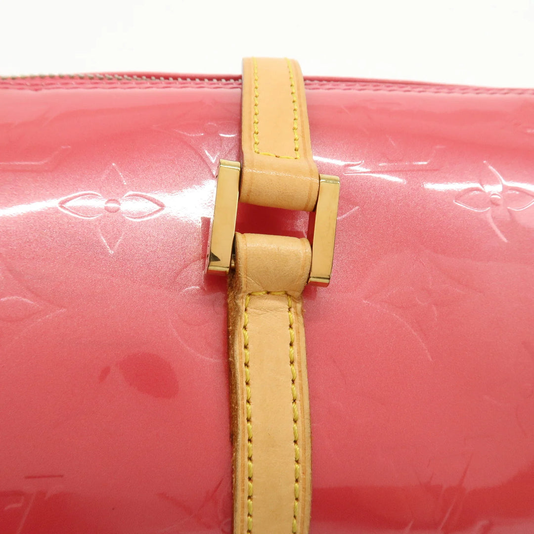 CHANEL Luxury Line COCO Mark Leather Boston Bag Shoulder Bag A31405