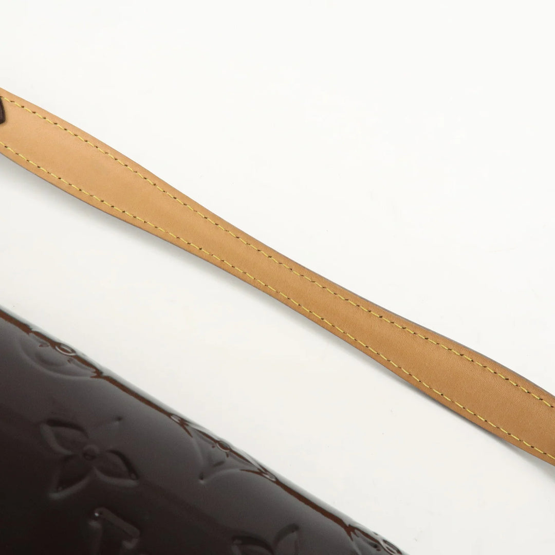 Louis Vuitton Vernis Leather Rodeo Drive Hand Bag Amarante M93598