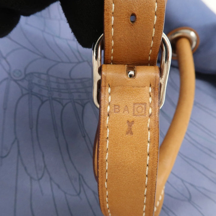 Hermes Silky City PM Silk Leather Shoulder Bag Crossbody Bag