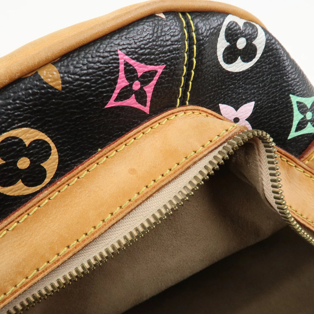 Louis Vuitton Monogram Multicolor Claudia Hand Bag Noir M40194