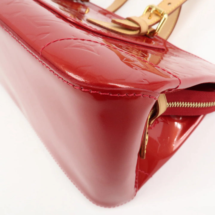 Louis Vuitton Vernis Rosewood Avenue Hand Bag Pomme D'Amour M93507