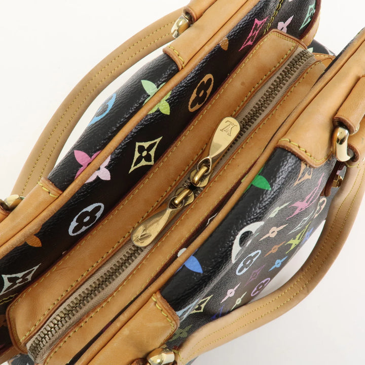 Louis Vuitton Monogram Multicolor Claudia Hand Bag Noir M40194