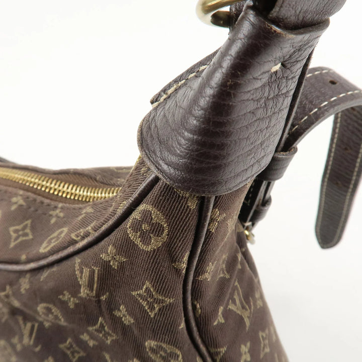 Louis Vuitton Monogram Mini Lin Boulogne Shoulder Bag Brown M95225 Used