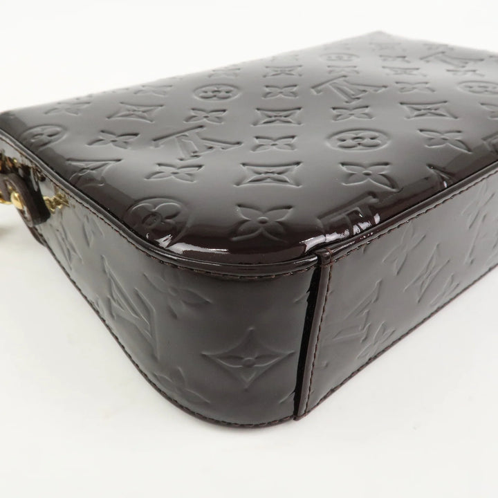 Louis Vuitton Vernis Leather Rodeo Drive Hand Bag Amarante M93598
