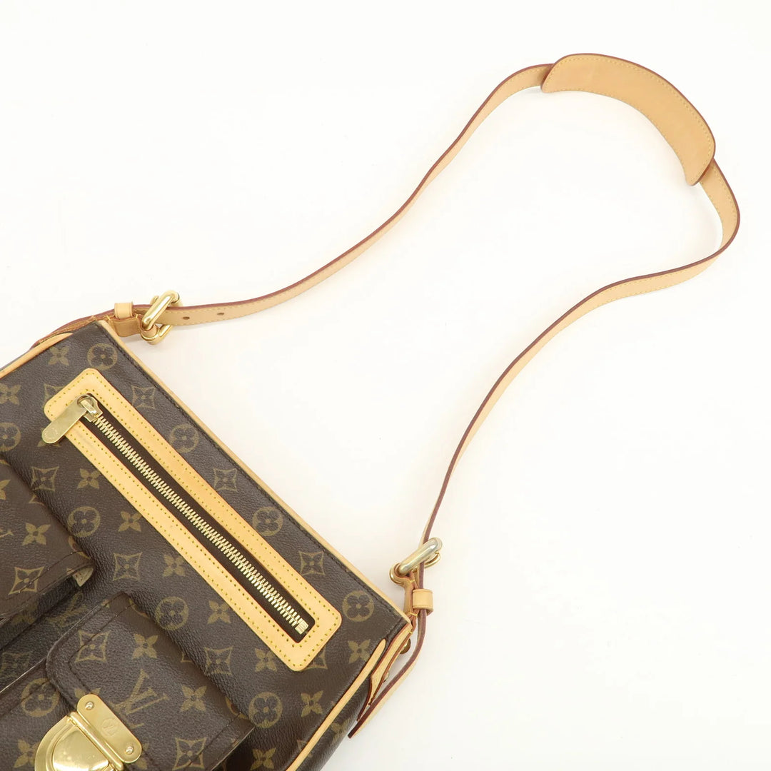 Louis Vuitton Monogram Hudson GM Shoulder Bag Crossbody Bag M40045