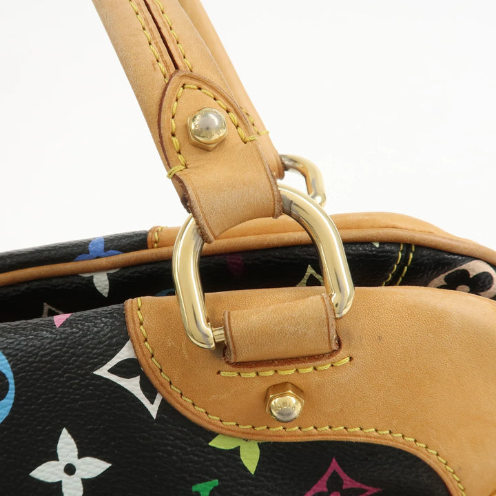 Louis Vuitton Monogram Multicolor Claudia Hand Bag Noir M40194